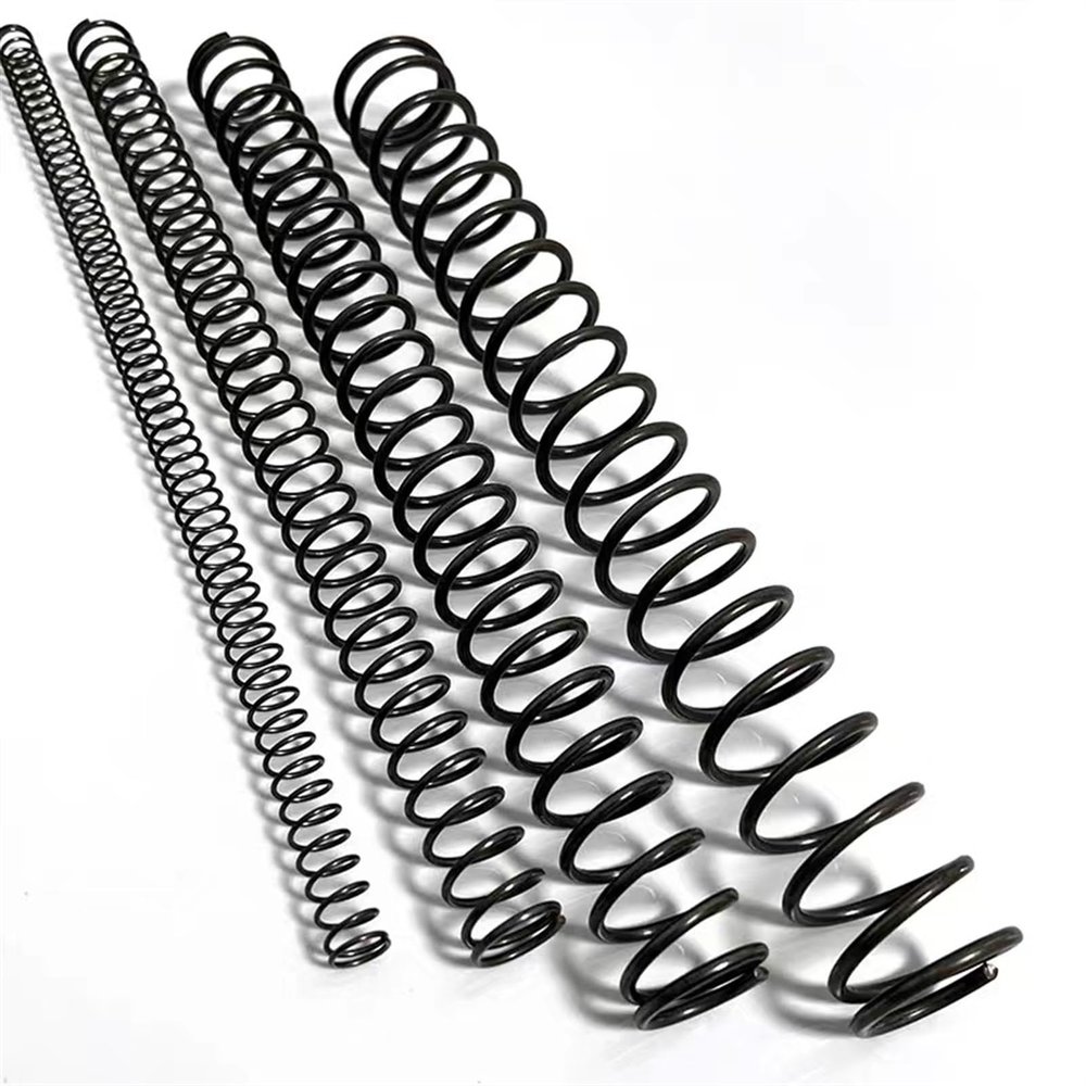 Cgshop-Compressed Spring Wire Diameter 0.3-0.6mmOuter Diameter2-7mm Length 300mm 65Mn Cylindrical Spiral Coil Pressure Mechanical Spring, 1pcs, Good Elasticity and More Durable(5mm,0.6mm)