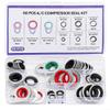 Automotive Rubber Gasket for Compressor Sealing, Essential for Air Conditioning, 9 for Sizes Available (60PCS) view 1