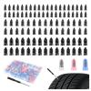 CXCCOI 100PCS Tire Plug Kit with Large & Medium & Small,Self-Service Flat Screw in Tire Plugs Tires Repair Kit for Quick Repair,Universal Screw in Tires Repairs Plugs for Most Vehicles view 1