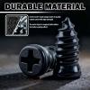 CXCCOI 100PCS Tire Plug Kit with Large & Medium & Small,Self-Service Flat Screw in Tire Plugs Tires Repair Kit for Quick Repair,Universal Screw in Tires Repairs Plugs for Most Vehicles view 3