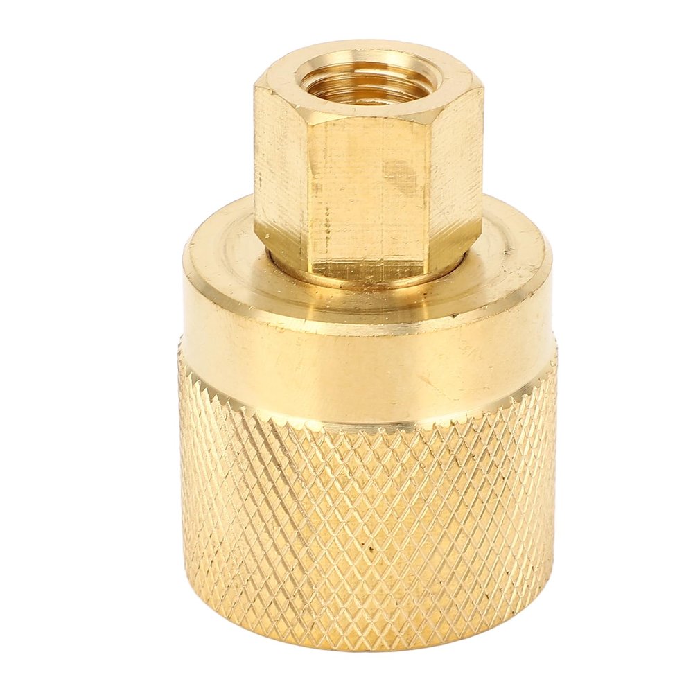 Forklift Tank Connector Female Quick Install Metal Adapter Fitting for Rego Coupler 7141F 7141M 20 Lb 33.5 Lb 43.5 Lb Tanks