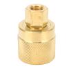Forklift Tank Connector Female Quick Install Metal Adapter Fitting for Rego Coupler 7141F 7141M 20 Lb 33.5 Lb 43.5 Lb Tanks view 1