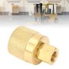 Forklift Tank Connector Female Quick Install Metal Adapter Fitting for Rego Coupler 7141F 7141M 20 Lb 33.5 Lb 43.5 Lb Tanks view 4