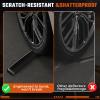Rain Guards Fit for Ford F-150 SUPERCREW CAB 2015-2026 Black 4 PCS view 4