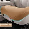 Breathable Car Seat Covers for Heated & Ventilated Seats (Camel Tan) view 4
