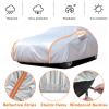 Out Door Full Car Covers for Honda NSX (2002-2005) (Coupe),Waterproof Car Cover,Sunproof,Snowproof,Waterproof and Dustproof All Seasons(with Zippered Door and Windbreak) view 3