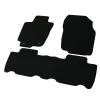 Car Floor Mats for Toyota RAV4 2013-2018 MK4 (XA40) 3 PC,Blue X2 Trim view 1