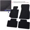 Car Floor Mats for Toyota RAV4 2013-2018 MK4 (XA40) 3 PC,Blue X2 Trim view 4