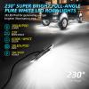 LD DARKEAGLE 1 Pod Full Angle All Pure White LED Rock Lights Replacement Damaged Pod for Full Angle White Rock Lights 12v Underglow Light Waterproof Neon for Trucks Jeep ATV UTV Offroad Pickup RZR SXS view 2