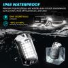 LD DARKEAGLE 1 Pod Full Angle All Pure White LED Rock Lights Replacement Damaged Pod for Full Angle White Rock Lights 12v Underglow Light Waterproof Neon for Trucks Jeep ATV UTV Offroad Pickup RZR SXS view 3