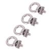 Haofy Awning Stoppers 4 Pack M4x6mm Stainless Steel End Caps for RV Van Tent Track Systems, Secure Rail Fastening, Enhanced Stability, Suitable for Campervan Motorhome Outdoor Use view 3