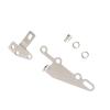 Shifter Bracket Lever Kit 35498, Auto Transmission Shifter Cable Bracket Kit, Steel Secure Support for Turbo TH200 TH350 TH400 700R4 4L60, Includes 6pcs Shift Lever Bracket and Rod view 2