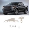 Shifter Bracket Lever Kit 35498, Auto Transmission Shifter Cable Bracket Kit, Steel Secure Support for Turbo TH200 TH350 TH400 700R4 4L60, Includes 6pcs Shift Lever Bracket and Rod view 4