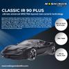 Classic IR 90 Plus Spectra Layered Nano-Ceramic - 2 PLY 1.5 MIL - High Heat Rejection up to 79% TSER and 94% IR (30%, 40 in x 20 ft) view 2