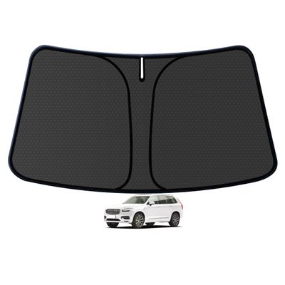 XC60 Customized Windshield Sun Shade for 2018 2019 2020 2021 2022 2023 2024 2025 2026 XC60 Front Window Sunshade Visor Protector Foldable Blocks UV Rays Keep Car Cooler Accessories