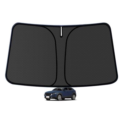CX30 Customized Windshield Sun Shade for 2019 2020 2021 2022 2023 2024 2025 2026 CX30 Front Window Sunshade Visor Protector Foldable Blocks UV Rays Keep Car Cooler Accessories
