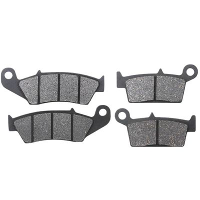 Front And Rear Brake Pads Compatible With CR250 CR250R CR500 CR125 CR 125R 250R 500 XR250 XR400 XR 250 400 XR600R XR650L CRF 230 CRF230(Front and Rear)