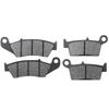 Front And Rear Brake Pads Compatible With CR250 CR250R CR500 CR125 CR 125R 250R 500 XR250 XR400 XR 250 400 XR600R XR650L CRF 230 CRF230(Front and Rear) view 1