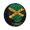 Jamaica Flag Roses Car Tire Dust Cover for Your SUV, Jeep, Rv, Trailer, Truck view 1