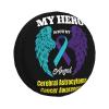 Cerebral Astrocytoma Cancer Awareness Car Tire Dust Cover for Your SUV, Jeep, Rv, Trailer, Truck view 1