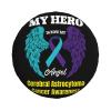 Cerebral Astrocytoma Cancer Awareness Car Tire Dust Cover for Your SUV, Jeep, Rv, Trailer, Truck view 2