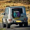 Cerebral Astrocytoma Cancer Awareness Car Tire Dust Cover for Your SUV, Jeep, Rv, Trailer, Truck view 3