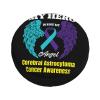 Cerebral Astrocytoma Cancer Awareness Car Tire Dust Cover for Your SUV, Jeep, Rv, Trailer, Truck view 4