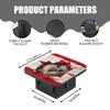 2 Inch Rubber Trailer Hitch Cover, Cute Ragdoll Peeks Out from Behind The Hole in A Canadian Flag Trailer Hitch Cover Tube Plug Insert, Car Exterior Accessories, Receiver Tube Hitch Plug view 2