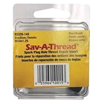 Spark Plug Thread Repair Insert Sav-A-Thread 14mm x 1.25 Thread Size Short Reach