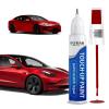 Ultra Red PR01 Touch up Paint for Tesla-Exact Match Scratch Repair Kit 2-In-1 Premium Car Paint Pen for Chips & Nicks view 1