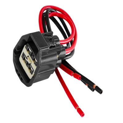 VI5GKE 4Pins Radiator Cooling Fan Connector Plug Socket Cable Wire Pigtail 19153180 Compatible for Dodge Challenger Ford Lincoln Jeep