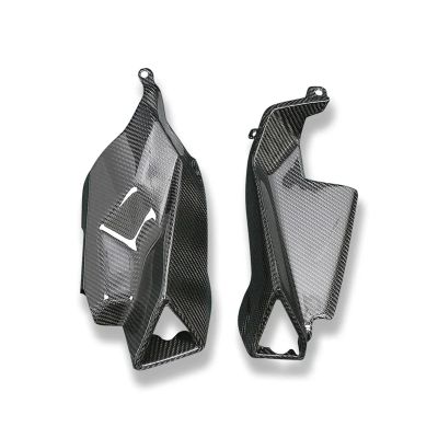 Compatible with Aprilia RS-660 RS 660 2020-2023 100% carbon Fibre Exhaust Pipe Muffler Heat Shield, Decorative Cover, Fairing, Motorcycle Kit(Carbon fibre)