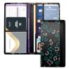 FinestHouse Car Registration and Insurance Holder with Magnetic Closure, Universal Document Organizer for License, Insurance Cards & Glove Box Storage (Leopard-Green and Silver) view 1