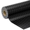 MZGTYW Diamond-Plate Rubber Flooring Rolls, 3x4FT Garage Floor Mat, for Garage Floor, RV Trailer Flooring, Water/Stain Resistant Parking Mat .Black view 1