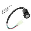 FOYTOKI Ignition Switch with Key for Atvs Mini Bikes and Scooters Replacement Lock Compatible with Off-Road Vehicles Easy Installation Motorcycle Ignition Switch Key view 2