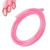 Titgoes Fuel Vent Line Hose, 0.20" ID Fuel Line Hose, Oil-resistant Heat-resistant Petrol Gas Oil Tube Pipe, Universal for Most Vehicles (Pink) view 1