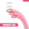 Titgoes Fuel Vent Line Hose, 0.20" ID Fuel Line Hose, Oil-resistant Heat-resistant Petrol Gas Oil Tube Pipe, Universal for Most Vehicles (Pink) view 2
