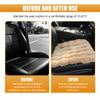 Deaelf Car Seat Cushion, Soft Fluffy Car Seat Cover, Comfort Warm Auto Seats Protector Pad, Breathable Driver Seat Non-Slip Pads, Universal Vehicle Interior Accessories for Cars, Home, Office (Camel) view 3