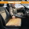 Deaelf Car Seat Cushion, Soft Fluffy Car Seat Cover, Comfort Warm Auto Seats Protector Pad, Breathable Driver Seat Non-Slip Pads, Universal Vehicle Interior Accessories for Cars, Home, Office (Camel) view 4