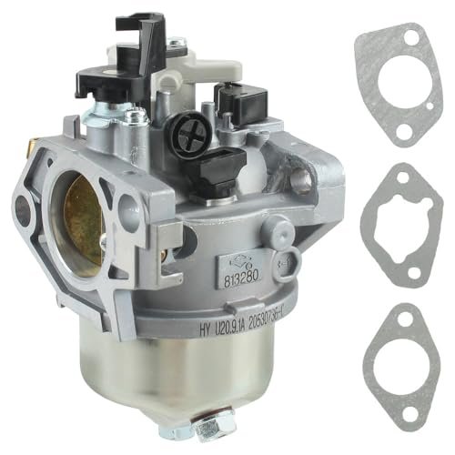 Cirecsiy Carburetor with Gaskets Compatible with Briggs & Stratton 25T3 25T 813280 Engines, Easy Cold Start, Stable idle, Quick Install for Lawn Mowing and Yard Care, for homeowners and DIYers