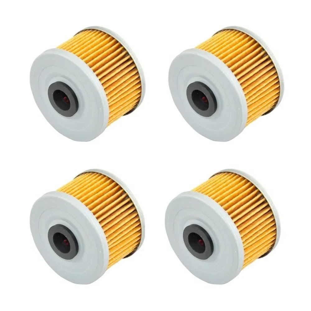 Motorcycle Oil Filter Compatible with CBX400 CX650 GL650/83-86 CM400/79-83 CX400/82-84 CB450/86-92 CM450 CMX450 CX 500 GL500 CBX550 spare parts(4 pcs)