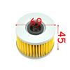 Motorcycle Oil Filter Compatible with CBX400 CX650 GL650/83-86 CM400/79-83 CX400/82-84 CB450/86-92 CM450 CMX450 CX 500 GL500 CBX550 spare parts(4 pcs) view 2