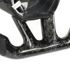 Forged Carbon Fiber LED Shift Light Steering Wheel - D-Type Racing Design for Hellcat (2015-2023) with Real-Time Data Display view 3