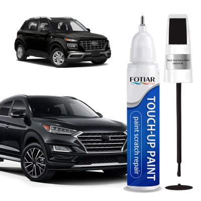 Black Noir/Space Black (NKA/MJB) Touch up Paint for Hyundai-Exact Match Scratch Repair Kit 2-In-1 Premium Car Paint Pen for Chips & Nicks