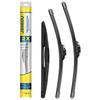 JINGOU 3 Pack Wiper Blades 24"/18"/14",Compatible with 2005-2009 Subaru Legacy,Front and Rear Windshield Wipers Runs Smoothly and Quietly Providing a Good View view 1