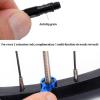 Tomotato Bike Valve Extender, Aluminium Alloy Valve Stem Extension Inner Tyre Valves Extension Prestas Valve Extender Kit with Valve Core Remover Tool for Bicycle (45mm) view 4