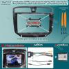 for 2019 MAXUS T70 UV Black 10.1INCH Car Radio Android DVD Stereo Audio Screens MP5 GPS Player Navigation Cables Harness(Black) view 2