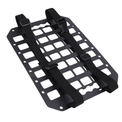 POCREATION Molle Panel Aluminum L-Track Seat Back Organizer 14in
