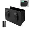 Zigeiya Car Trash Can, Multi-function Foldable Hanging Storage Bag with Back Clip, Open-top Waterproof Garbage Bag Container, Back Seat Organization Accessory for Car SUV Truck (Black) view 1