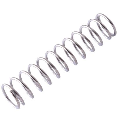 Cgshop-Compressed Spring 304 Stainless Steel Wire Diameter 0.3mm, Outer Diameter 1.5-6mm Y-Type Shock Absorption Return Spring, 10pcs, Good Elasticity and More Durable(25mm,4mm)